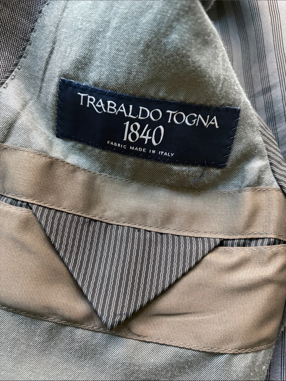 Banana Republic Men’s Trabaldo Togna Slim Wool Suit 38R Jacket 31x30 Pants - Picture 2 of 10